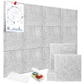 thumbnail image 1 of Pavimentos de fieltro Puxinargo, 12 unidades, 30 x 30 cm, color gris, hogar y oficina, 1 of 7