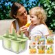 thumbnail image 1 of Molde para hacer sándwiches de helado | Caja de helado de bricolaje de grado alimenticio | Molde de postre en capas de múltiples sabores | Fácil de limpiar | Reutilizable para paletas heladas, 1 of 8