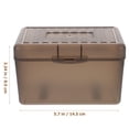 thumbnail image 4 of Shisuyan Desktop Cards Holder Cards Organizer Box Cards Plastic Holder Business Cards Box, 4 of 9