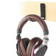 thumbnail image 4 of Soporte de estante de almacenamiento de auriculares de juego de cuero de PU y metal Soporte de soporte de auriculares de oficina Inevent EL3324-01B, 4 of 7