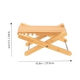 thumbnail image 4 of HONITANO Footstool for Guitar Bamboo Guitar Support Light Yellow 1Pack, 4 of 8
