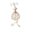 thumbnail image 3 of Soporte para Collares de Joyería de Princesa, Soporte para Collares, Estante de Almacenamiento de Collares de Resina de Metal con Diseño Artístico Sim Rosa, 3 of 8