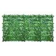 thumbnail image 2 of 1PC Expandable Faux Ivy Privacy Screen, UV Resistant Artificial Hedge Panel, Weatherproof Green Leaf Lattice for Patio, Garden, Yard & Balcony Gate Cover, 2 of 9