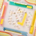 thumbnail image 4 of Deluxe Acrylic Mahjong Starter Kit, Cirquejong Style, 160 Tiles with Racks, Mat & Vegan Leather Case, 4 of 7