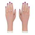 thumbnail image 4 of Stgfyxgs Mannequin Hand, Practice Hand for Acrylic Nails, Soft Flexible Realistic Female Hand, Jewelry Organizer for Bracelet Manicure skin left right hand, 4 of 9
