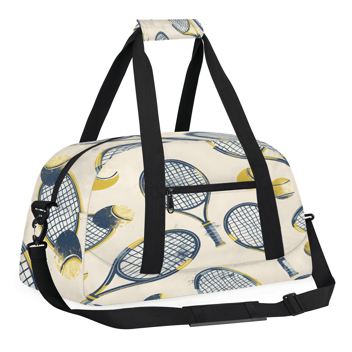 Herdesigns Sports Sports Duffle Bag for Women & Men, Tennis Gym Bag Dance Bag Overnight Bag Carry On Weekender Travel Bag