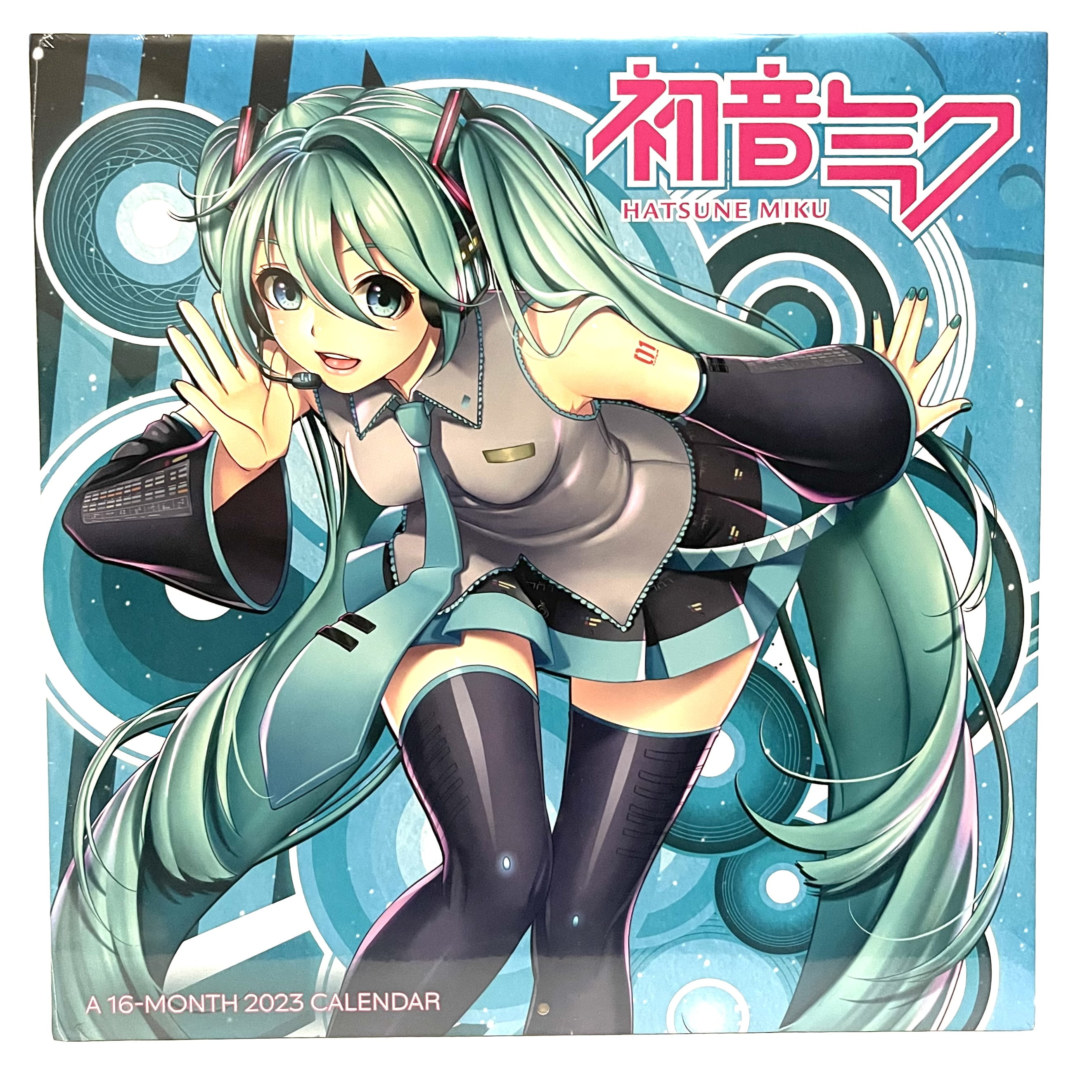 2023 HATSUNE MIKU 12” X 24” Wall Calendar - Walmart.com