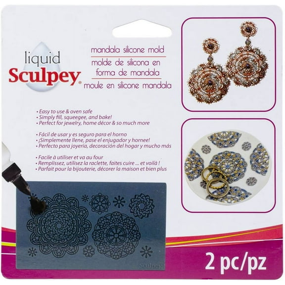 Polyform Sculpey Liquid Mold Silicone Manadala