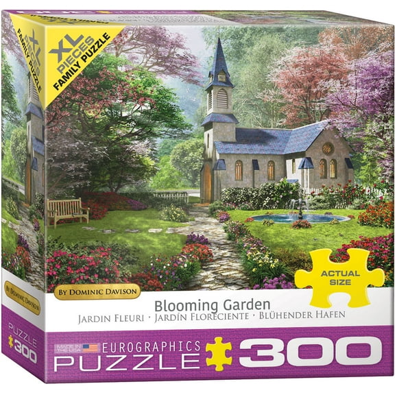 Blooming Garden by Dominic Davison 300-Piece Puzzle