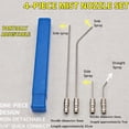 thumbnail image 5 of 4 PCS Pressure Washer Accessories, Chassis Flush Kit, High-Pressures Washer Spray Nozzle Extension Wand For Washing Machine & Ac Cleaning, 5 of 7