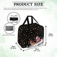 thumbnail image 6 of ZIATUBLE Christmas Santa Claus Sewing Machine Storage Bags Deer Portable Carrying Totes Stain Resistant Sewing Machine Accessories Storage Box Soft Sewing Machine Cases and Totes, 6 of 7