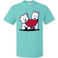 thumbnail image 3 of Inktastic Valentine Westie Duo T-Shirt, 3 of 5