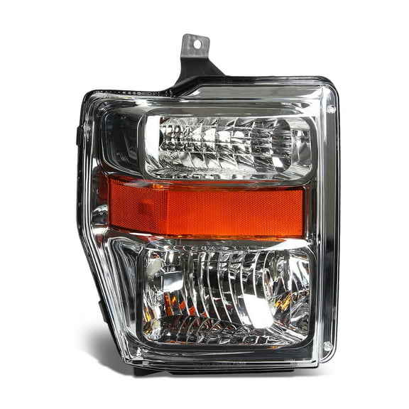 DNA Motoring OEM-HL-0023-R For 2008 to 2010 Ford F250 F350 F450 F550 Super Duty 1PC Factory Styel Headlight Headlamp Assembly Right / Passenger Side 09 FO2503243