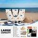 thumbnail image 5 of Easygdp Corgi Dog And Heart Bolsa de Viaje de Playa de Gran Capacidad, Bolsa Tote Perfecta para la Playa, Escapadas de Fin de Semana y Viajes, 5 of 7