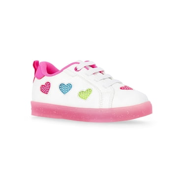 Athletic Works Toddler Girls Court Light Up Sneakers