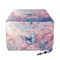 thumbnail image 2 of Xixirimido Butterfly Cherry Blossom Print Toaster Cover Toaster Oven Cover with Drawstring Toaster Appliance Dust Proof Cover for Kitchen Small Appliance Kitchen Accessories, 2 Slice, 2 of 7