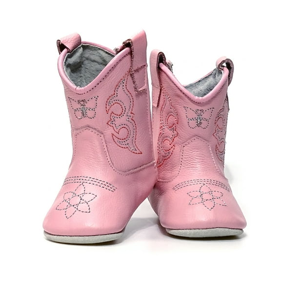 MaMTaKoN Real Leather Soft Sole Baby Cowgirl Boots