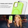 thumbnail image 4 of Funda de teléfono BENTOBEN compatible con iPhone 15 Plus translúcida, 4 of 8