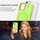 thumbnail image 4 of Funda de teléfono BENTOBEN compatible con iPhone 15 Plus translúcida, 4 of 8