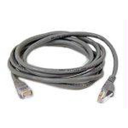 Cat5e Pvc Cable - Belkinponents 3ft Cat5e Snagless Patch Cable, Utp, Gray Pvc Jacket, 24awg, T568b, 50 Micron, G