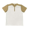 thumbnail image 6 of Zylanna Men's Casual T-Shirts, Crew Neck Color Patching Fashion Short Sleeve Shirts for Men Tee White Size L, 6 of 9