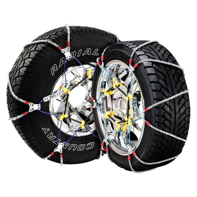 SCC Super Z6 Cable Tire Chain for Passenger Cars Pickups Suvs Set of