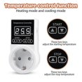 thumbnail image 5 of 1pcs Thermostat Socket With Sensor, Digital Temperature Controller Socket, Waterproof Temperature S, 5 of 5