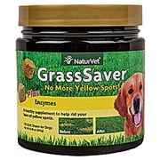 NaturVet GrassSaver Tasty Soft Chew Supplement for Dogs, 120 Soft Chews