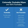 thumbnail image 3 of Cottonelle Fresh Care Flushable Wipes, 2 Flip-Top Packs, 3 of 10