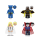 thumbnail image 4 of 18 Figuras de Héroes Minifiguras Bloques de Construcción Juguete, 18.18 cm Coleccionable Acción Figura de Personajes Kits Decoración Pastel para Niños y Fans Regalo, 4 of 6