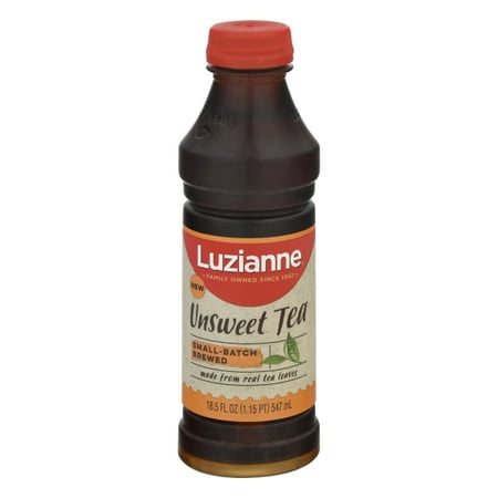 New England Tea & Coffee NCF36122 12-18 oz Luzianne Black Tea, Unsweet - Pack of 12 (((BEST BY 02/05/2021))))
