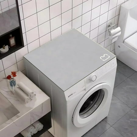 

Nvzi washing machine dryer dust mat used for top creative washing machine dust mat quick drying water absorbing mat kitchen laundry room top protective mat ( 19.7*19.7in A26)
