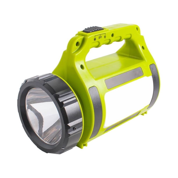 Inteprter Lámparas de alta potencia, fuerte, portátil, recargable, linterna, reflector brillante, funcionamiento nocturno, brillo, lámpara de Camping, Iluminación y accesorios Inteprter HA074133-01