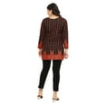 thumbnail image 3 of Maple Clothing India Tunic Top Kurti Women's Printed Blouse Indian Apparel (Black, M), 3 of 6
