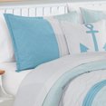 thumbnail image 2 of ESCA Bed in a Bag 9-Piece Anchors White Blue Coastal Comforter & Sheet Set - Cal King Size, 2 of 5