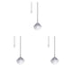 thumbnail image 1 of Wosthever Cadena de tracción de cristal transparente, lámpara ligera, colgante de cristal, luces de techo, cadenas de ventilador, luces de Type1 NO1, 1 of 1