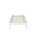 thumbnail image 2 of AFI Colorado 14" Wood Platform Bed Frame with 2 USB Ports, Twin, White, 2 of 5