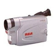 RCA CC6263 - Camcorder - 16x optical zoom - VHS-C - black, metallic silver