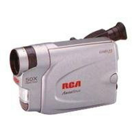 RCA CC6262 - Camcorder - 16x optical zoom - VHS-C - black, metallic silver