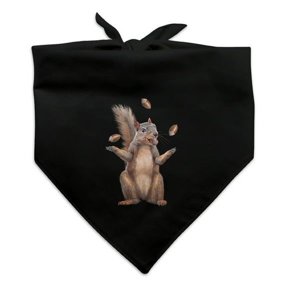 Squirrel Juggling His Nuts Crazy Funny Dog Pet Bandana