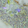 thumbnail image 4 of Compatible with OnePlus 7 Pro Glitter Case,3D Diamond Crystal Glass Flower Rhinestone Women Girls Rainbow Shiny Sparkle Bling Glitter Protective Phone Case Cover, 4 of 6