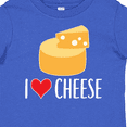 thumbnail image 4 of Inktastic I Love Cheese Funny Cheese Lover Boys or Girls Baby T-Shirt, 4 of 5