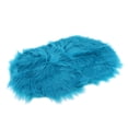 thumbnail image 4 of Súper Suave Piel de Oveja de Imitación Sofá Taburete Silla Cubierta Almohadilla Alfombra / Alfombras de Peluda Alfombras de Piso Azul oscuro BLESIY Alfombra de piel sintética, 4 of 8