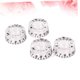 thumbnail image 4 of BESTYASH 4Ud De Knobs Transparentes Para Guitarra Control Volumen Y Tono Con Números, 4 of 8