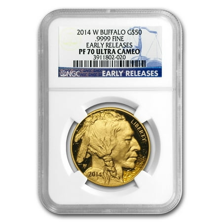 2014-W 1 oz Proof Gold Buffalo PF-70 NGC (ER)