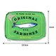 thumbnail image 3 of Cosméticos Sardinas Enlatadas Bonita Almacenamiento Creativa para El () Verde, 3 of 7