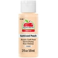 thumbnail image 3 of (2 pack) Apple Barrel Acrylic Craft Paint, Matte Finish, Sunkissed Peach, 2 fl oz, 3 of 17