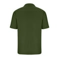 DTBPRQ Mens Short Sleeve Dress Formal Shirts Wrinkle Free Solid Casual