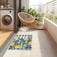 thumbnail image 4 of Yayeee Doormat for Indoor Entrance 32" x 20" Non Slippery Floor Rug, Retro Beige Lemon, 4 of 8