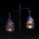 thumbnail image 5 of Linterna LED vintage para colgar al aire libre, linternas para acampar, luz portátil recargable para tienda con mosquetón, luces nocturnas antiguas para acampar, 5 of 10